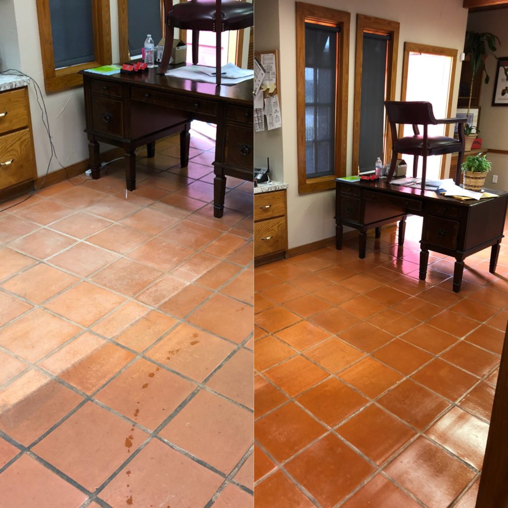 saltillo refinishing cleaning and sealing