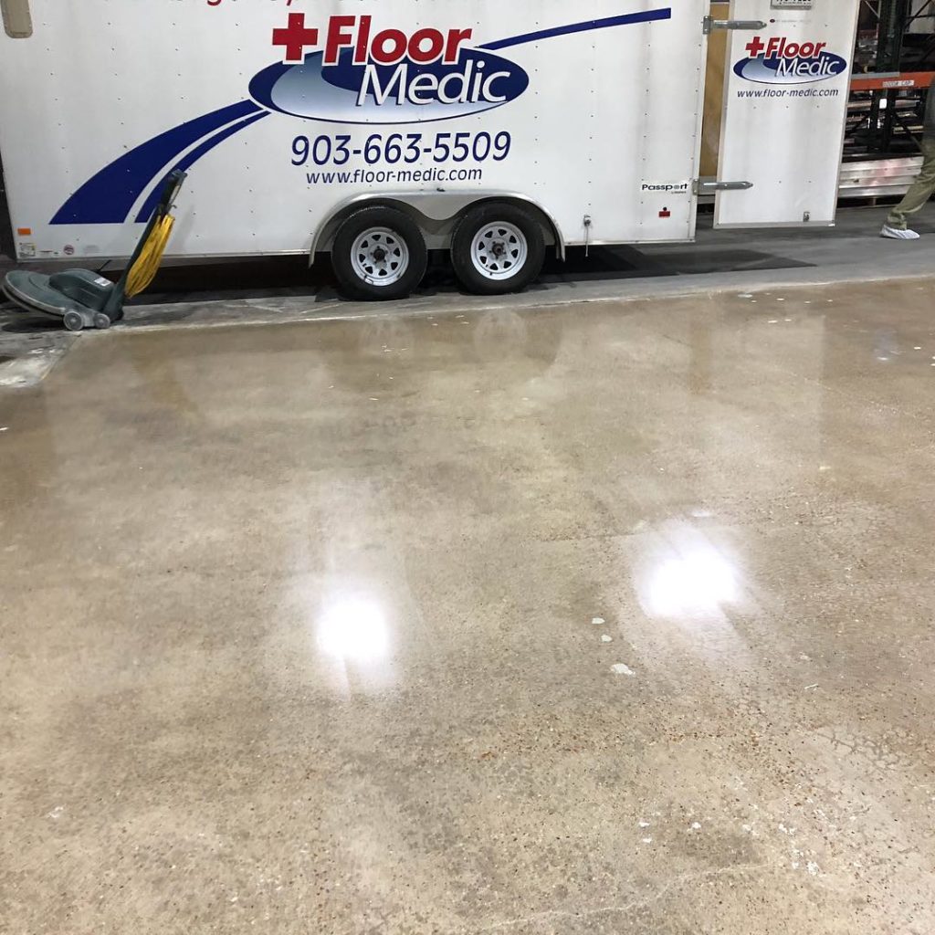 Concrete Polishing in Longview, Texas and surrounding East Texas